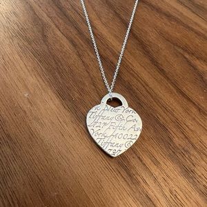 Tiffany Heart necklace